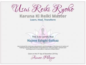 مستر ریکی مستر کاروناکی مستر کاروناریکی مربی ریکی نجمه عشقی