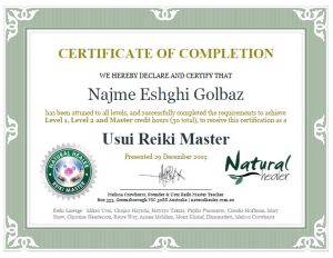 مستری ریکی ریکی مستر مربی ریکی ریکی اوسویی نجمه عشقی ریکی اسویی