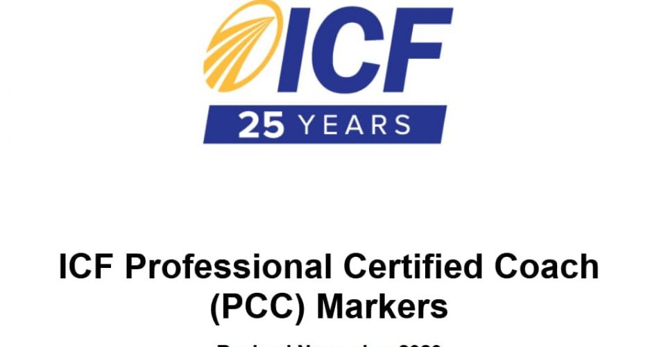 icf pcc markers پی سی سی مارکرهای آی سی اف فدراسیون بین المللی کوچینگ نجمه عشقی