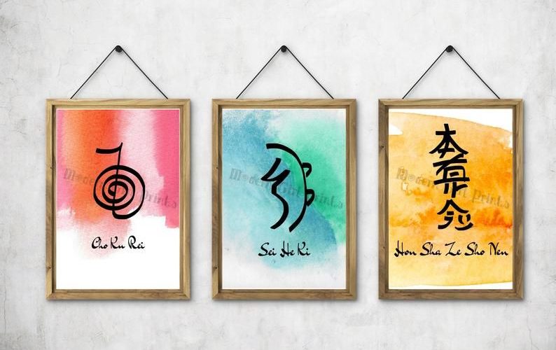 سمبل ها و مانتراهای ریکی نجمه عشقی کوچ معناگرا لایف کوچ همسویی